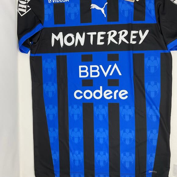 Puma Monterrey Los Rayados Jersey Blue Size Small 763254-01 - Picture 4 of 5
